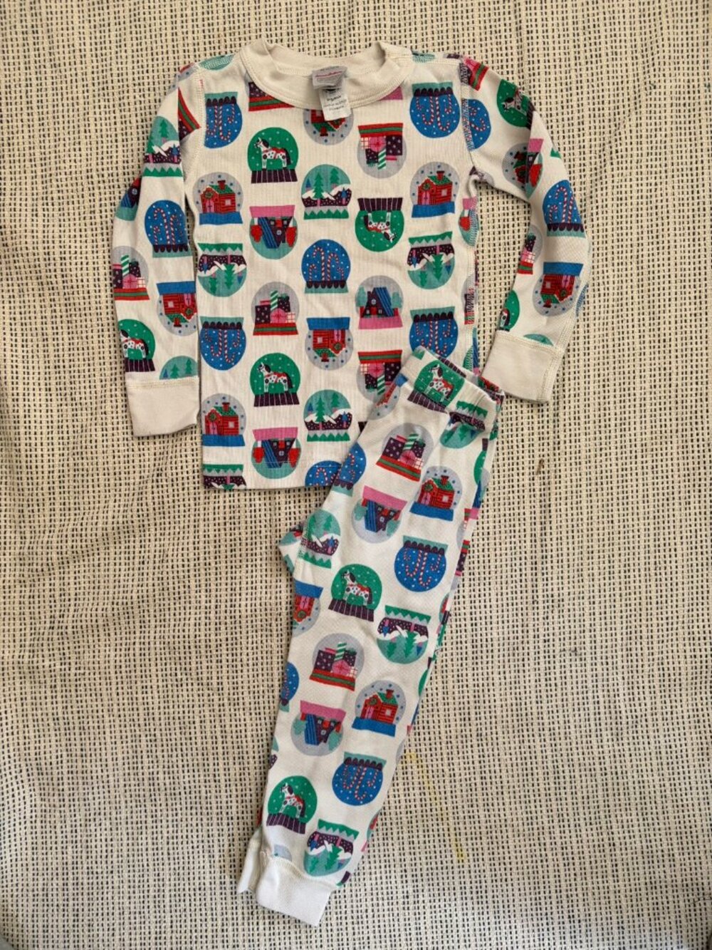 Hanna Andersson kids Christmas pajama set 3T